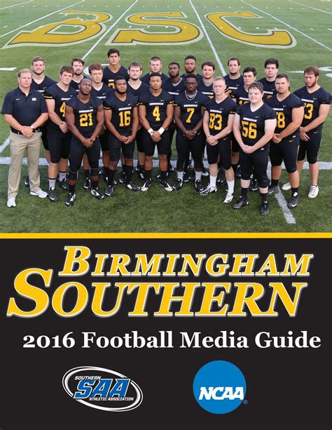 birmingham southern football roster